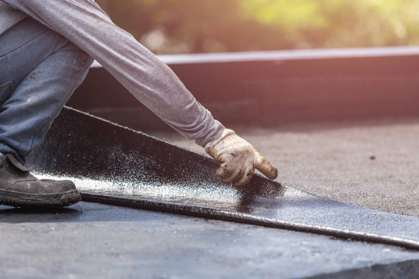 Professional Waterproofing technician working in South Plainfield, NJ